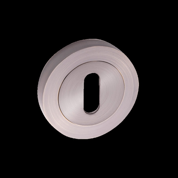 Manere pentru usi de interior antichizate seria Retro bronz cu rozeta cheie