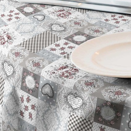 Fata De Masa Impermeabila Forma Ovala Model Flori Aurelie 150x250 Home Decor Home Furniture