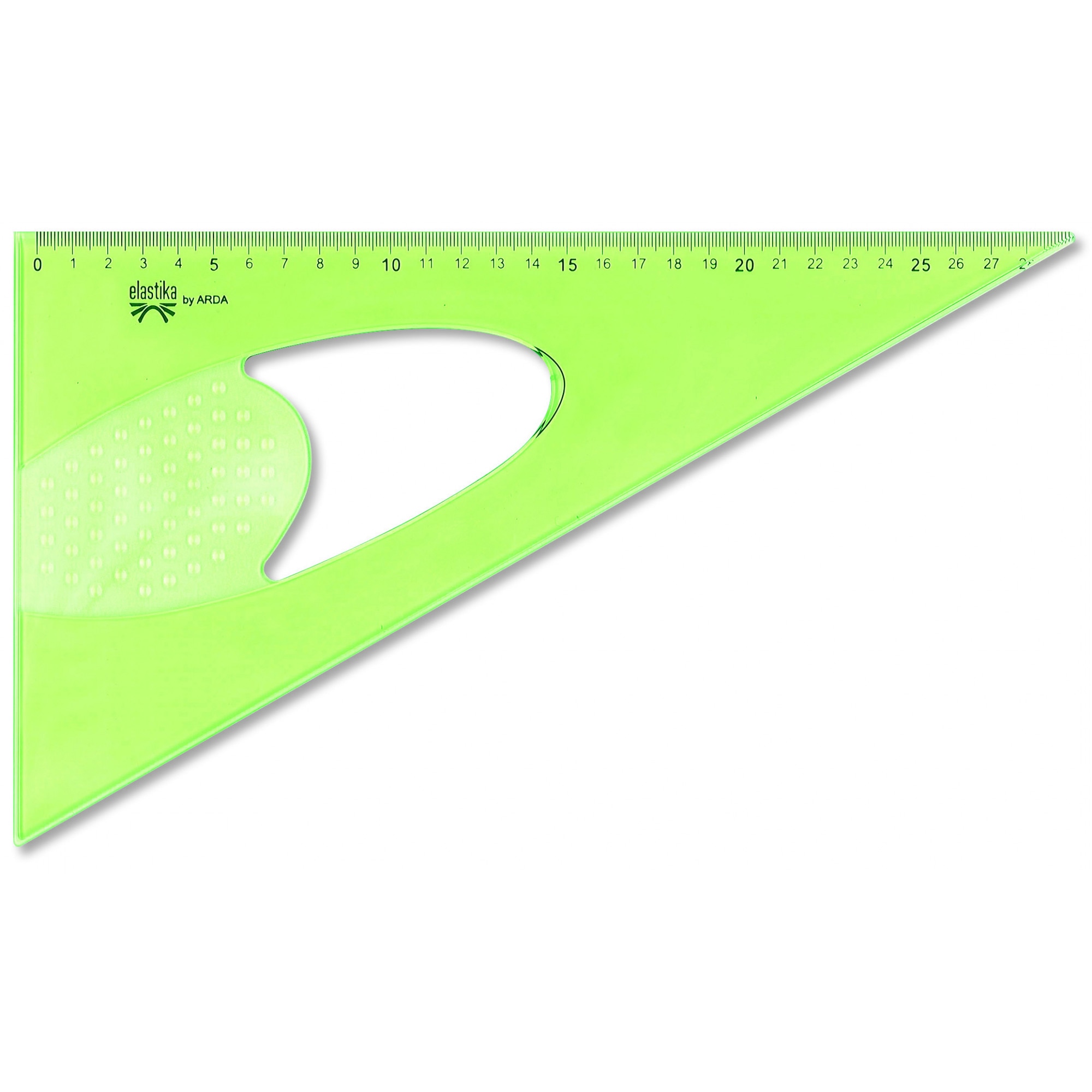 Echer flexibil 60°, 30 cm, colectia ELASTIKA