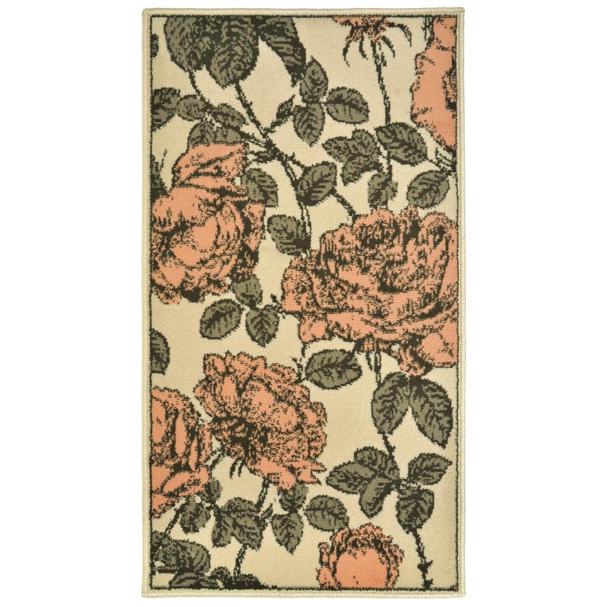 Covor Decorino C-020135 Polipropilena Floral 60x110 cm