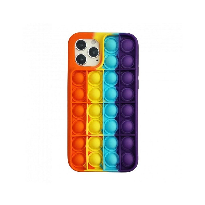 Кейс за Samsung A52 Antistress Pop It, Push Pop Bubble Fidget Orange