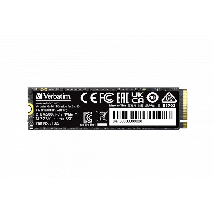 Winchester SSD, Verbatim, 2TB M.2