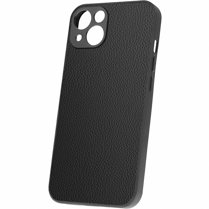 Xiaomi Redmi A2+ / A2 / A1+ / A1 védőtok, mély sötét bőr, Grip Pro, U689, fekete