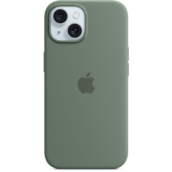 Защитен калъф MagSafe за Apple iPhone 15, ударобезопасен, U972, каки