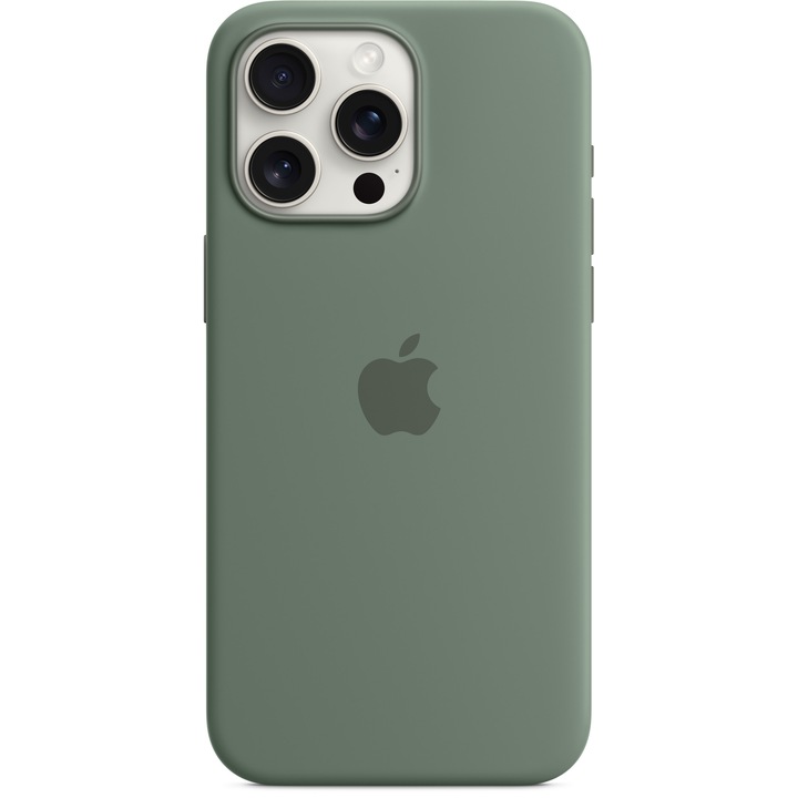 Защитен калъф MagSafe за Apple iPhone 15 Pro Max, ударобезопасен, U979, каки