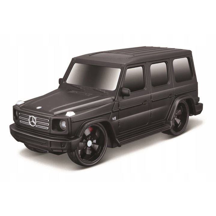 Masinuta cu telecomanda Maisto, Mercedes-Benz G-Class, 1:24, 2.4GHz, Plastic, Negru