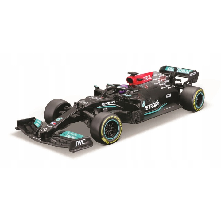 Masinuta cu telecomanda Maisto, Mercedes AMG F1 W12 E Performance, 1:24, Plastic, Multicolor