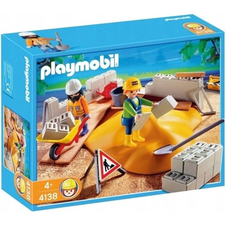 Gyerek építőkészlet, Playmobil, 4138 db, Multicolor