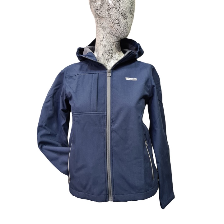 Vízálló gyerekkabát, Regatta, Poliészter, Kék, 153-158 cm