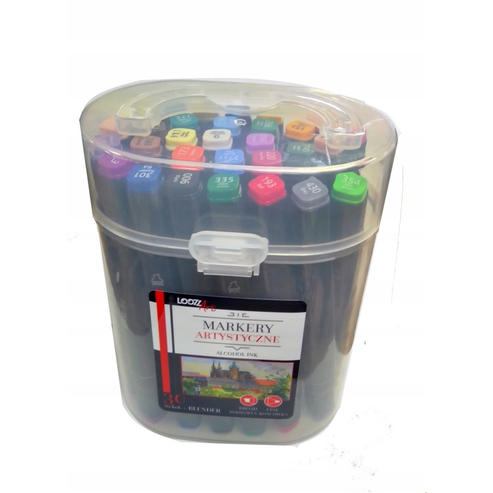 Комплект от 30 маркера Св. Маевски, Многоцветен