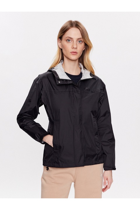 Női kabát, Helly Hansen, poliészter, Fekete