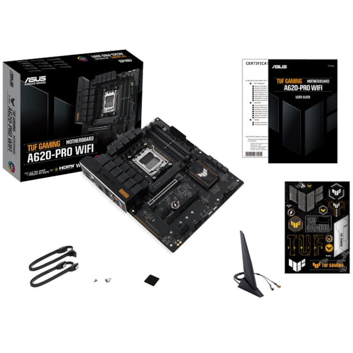 Placa de baza ASUS TUF GAMING A620-PRO, Socket AM5