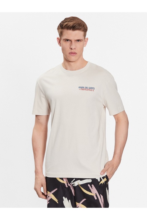 Tricou barbati, Protest, Bumbac, 302779109, Alb