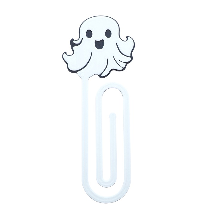 Semn de carte Scarry - Happy Ghost 75x30 mm