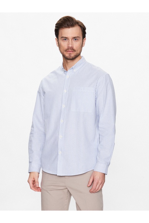 Férfi ing, Redefined Rebel, pamut, Kék