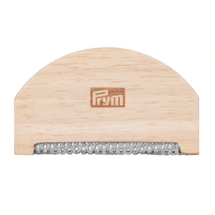 Gyapjúfésű, Prym, 7cm, Bézs