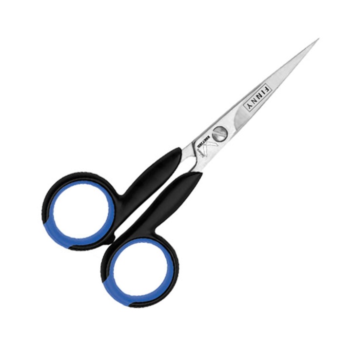 Foarfeca de broderie, Kretzer, 13cm, Albastru/Negru