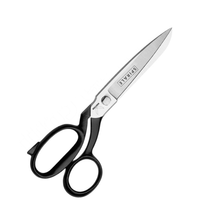 Kretzer szabóolló, acél, 23cm, fekete/ezüst