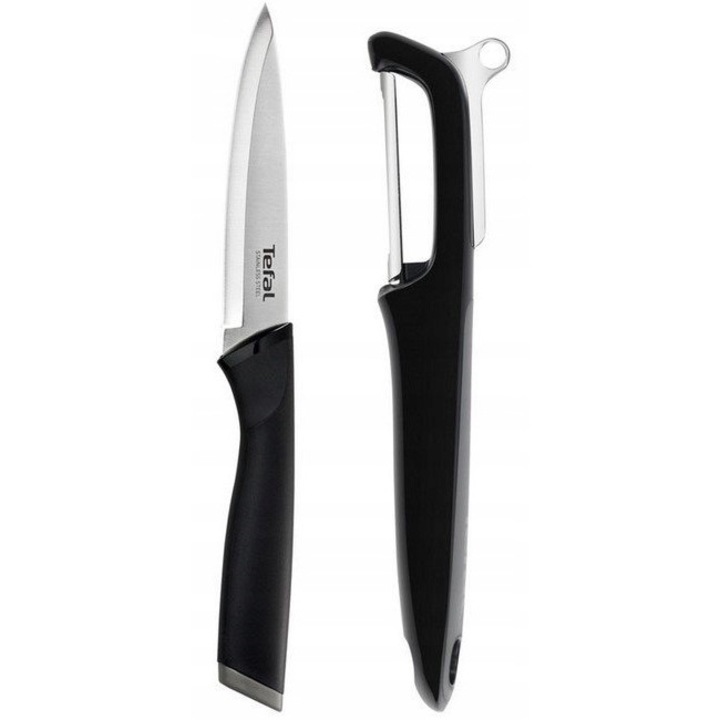 Set cutit si curatator legume, Tefal, Inox, 2 bucati