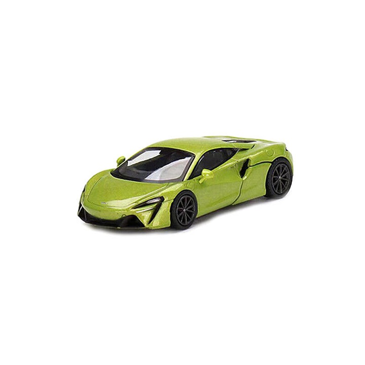 McLaren Artura Green MGT496 modellautó, 1:64 Mini GT