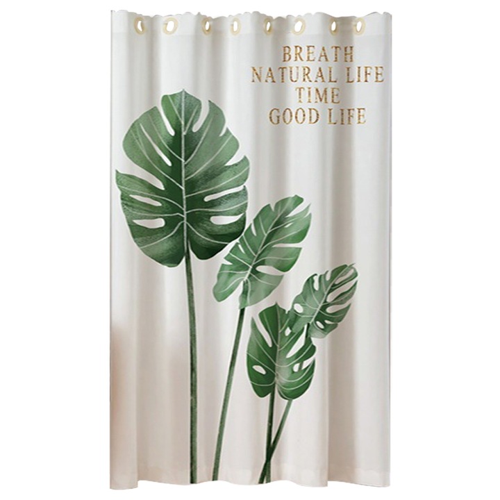 Perdea de usa, Poliester, Multicolor, 120x200cm