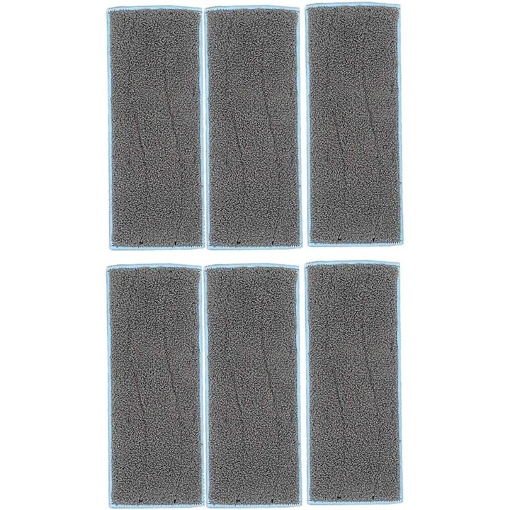 6 db QttvbTna mosható felmosó, 27x11cm