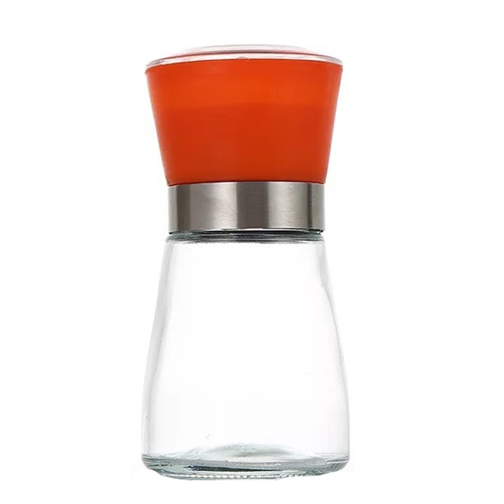 Set 2 rasnite de sare si piper, otel inoxidabil, 180 ml