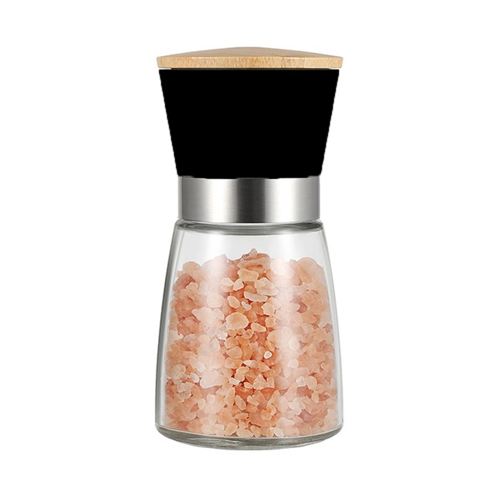 Rasnita de piper si sare, sticla, multicolor