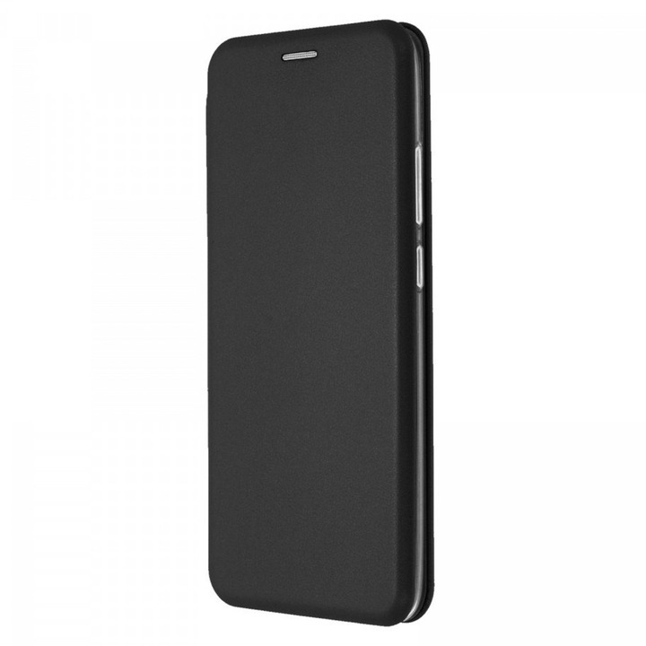 Husa de protectie Tip carte pentru Xiaomi Redmi 9C, Suport card, Stand, Inchidere Magnetica, Proficient Protection, Negru