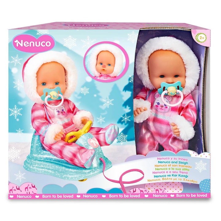 Nenuco baba szánkóval, NFN59000