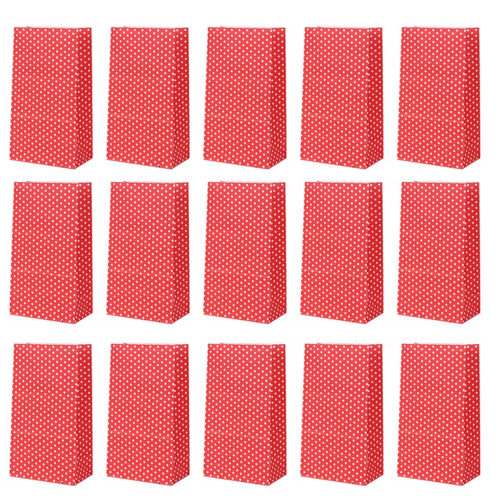 Set 24 Pungi din Hartie, 13x8x24cm