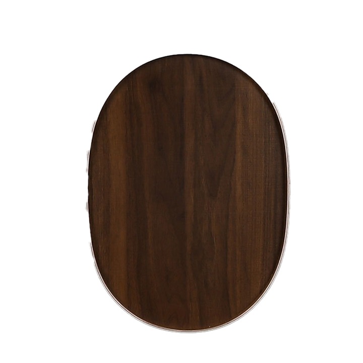 Tava servire ovala HERUSI lemn natural 30x20cm