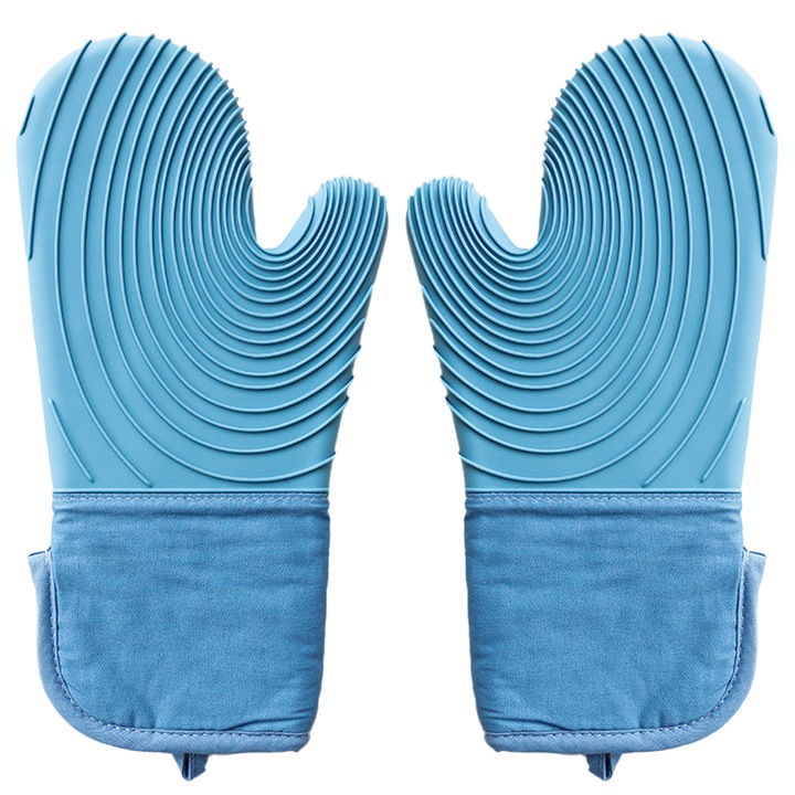 Szilikon sütőkesztyű, steppelt béléssel