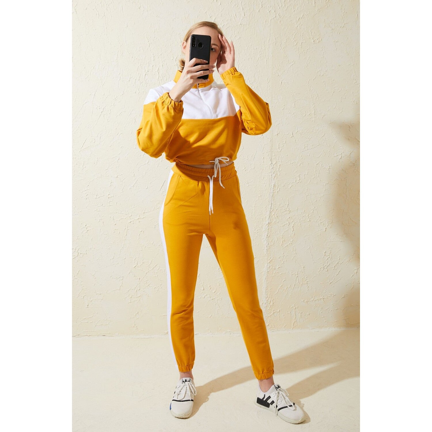 Ladies Tracksuit (Yellow) 