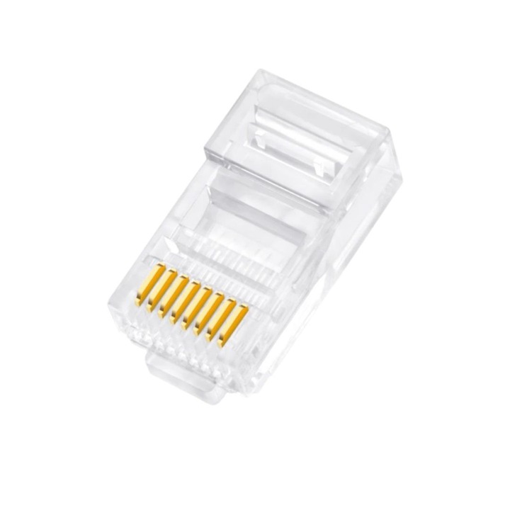 1000 db-os csomag RJ45 cat 5 csatlakozó