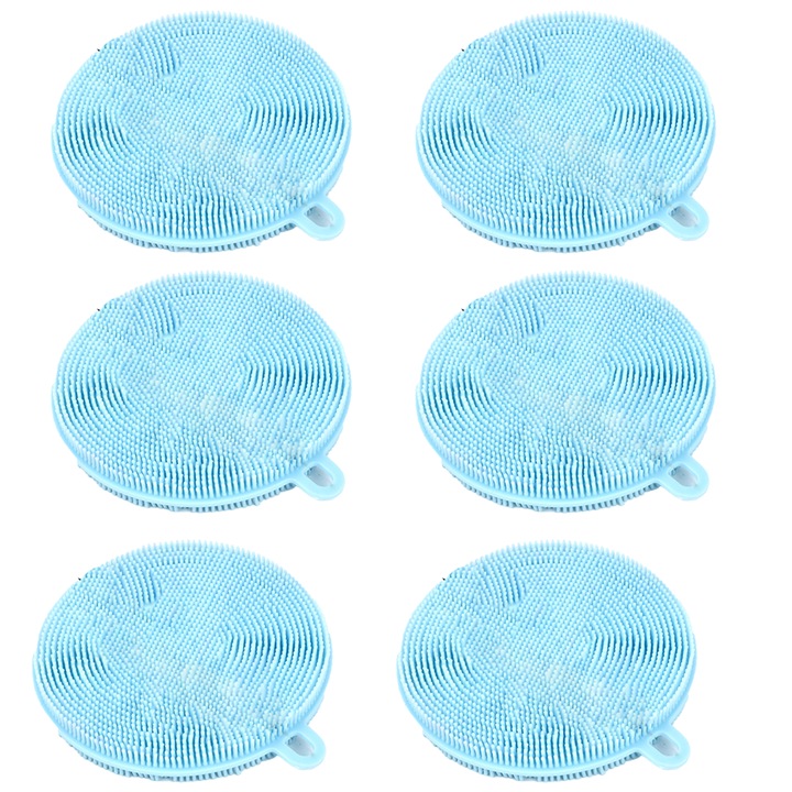 Set bureti de bucatarie silicon, albastru