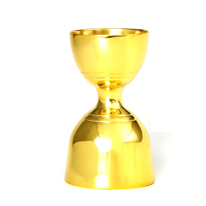 Премиум двоен инструмент за коктейли, 1 oz/2 oz, 304 неръждаема стомана