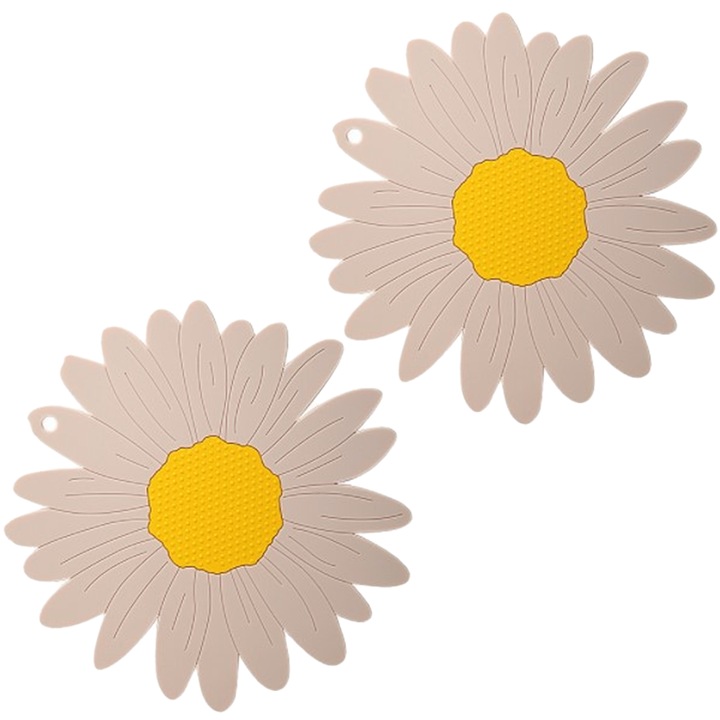 Többfunkciós napraforgó mintás hőálló alátét szett, 30x45cm