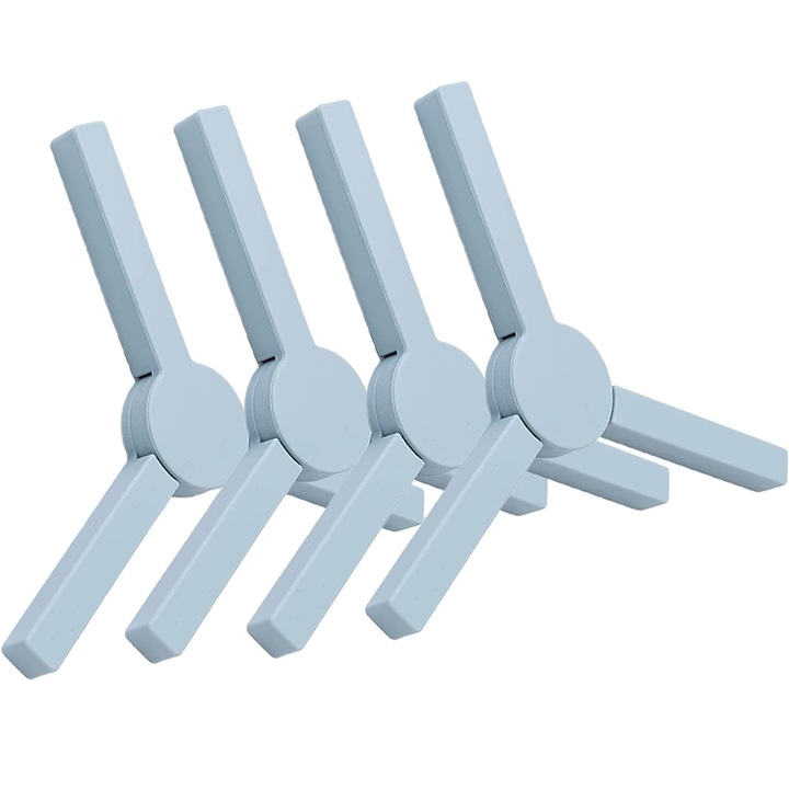 Set 4 suporturi din silicon pliabile, rezistente la caldura