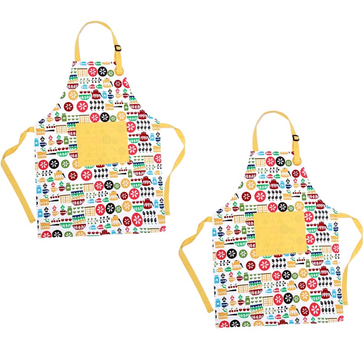 Set 2 Sorturi Ajustabile pentru Copii, impermeabil, Multicolor