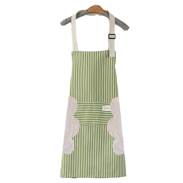 Sort impermeabil de bucatarie pentru adulti, model, verde