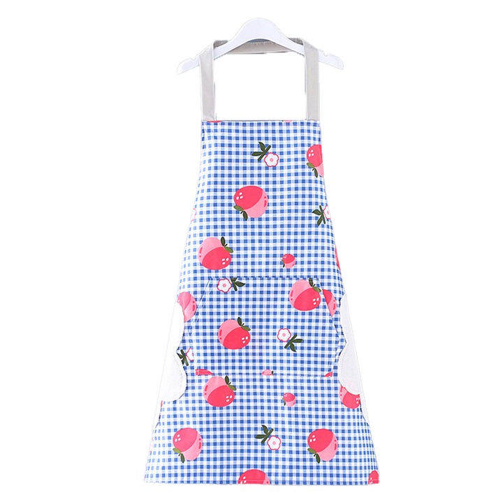 Sort de bucatarie ajustabil cu buzunar, unisex, material moale, 60% bumbac, 40% poliester