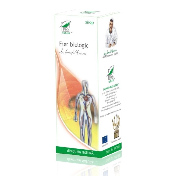 Fier biologic sirop 100ml