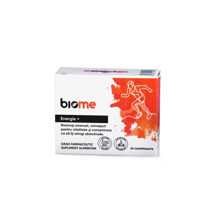 Energie+, 20 comprimate, biome