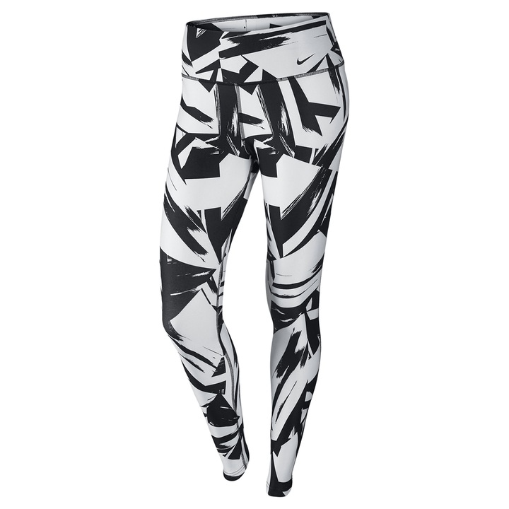 Nike női harisnyanadrág, fehér, nyomattal