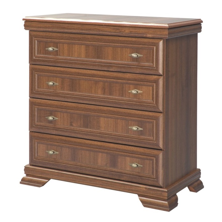 Comoda living VM2, 4 sertare, Nuc, 88 x 46 x 97 cm