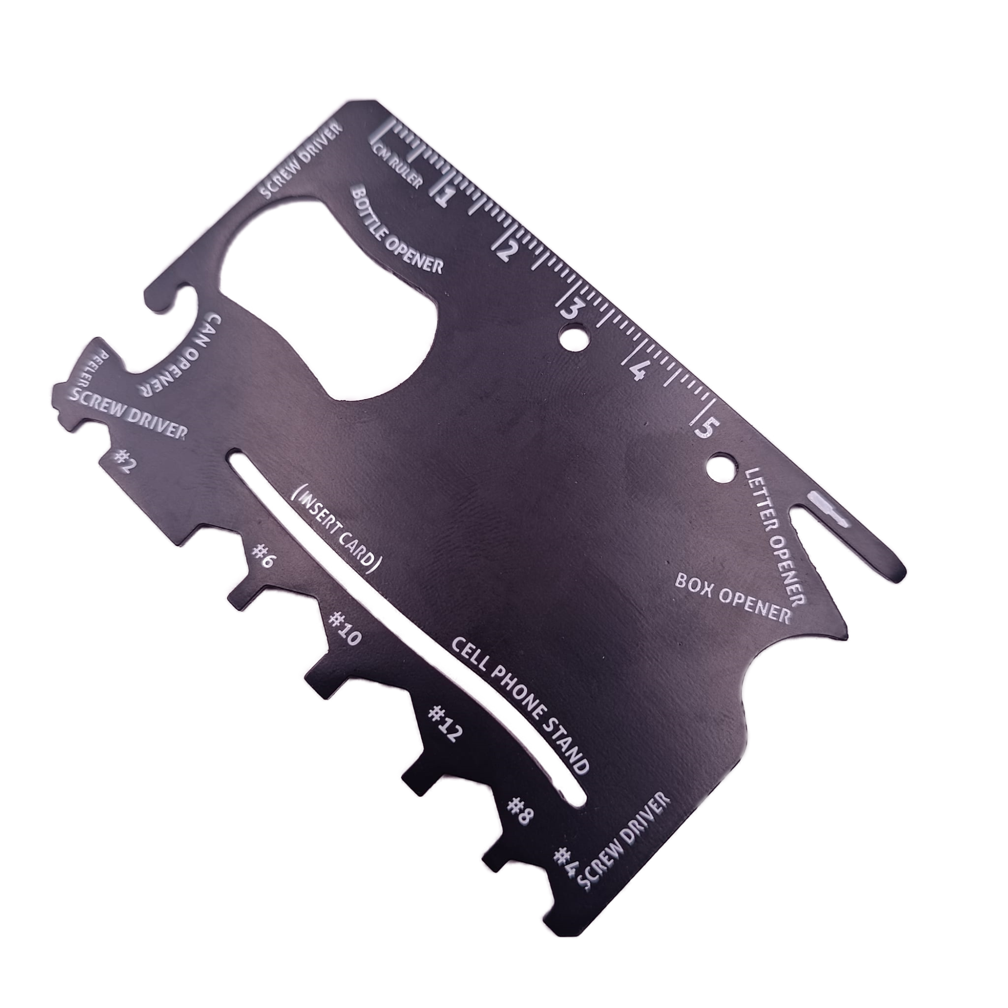 Card Multifunctional din Otel Inoxidabil, Diferite Accesorii, 9 cm
