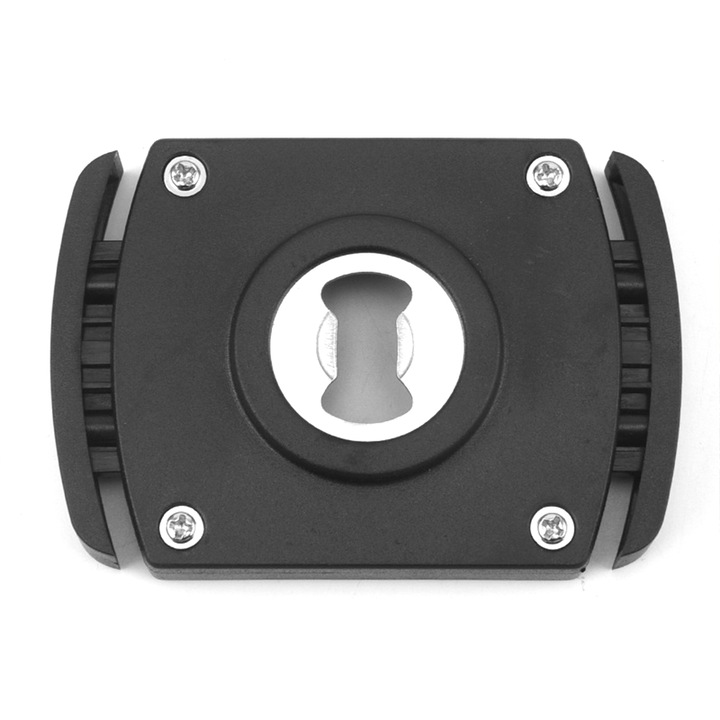 Deschizator de conserve si sticle, multifunctional, negru, 7x10cm