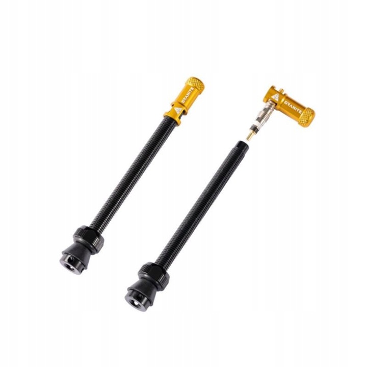 Supape, GRANITE, FV, 80 mm, Negru/Auriu