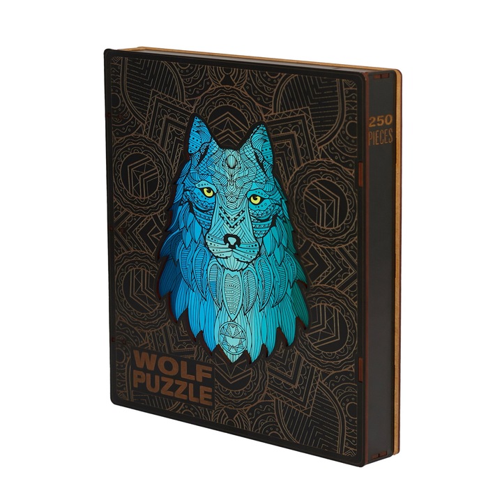 Fa Puzzle Felnőtteknek Piecezz, Farkas, 250 darab
